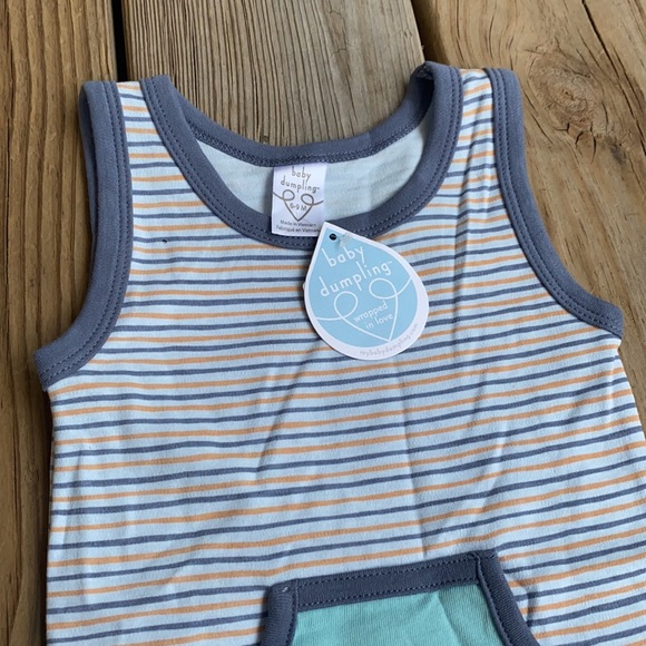 Baby Dumpling Bus One Piece Outfit 6-9 Months - Picture 3 of 4